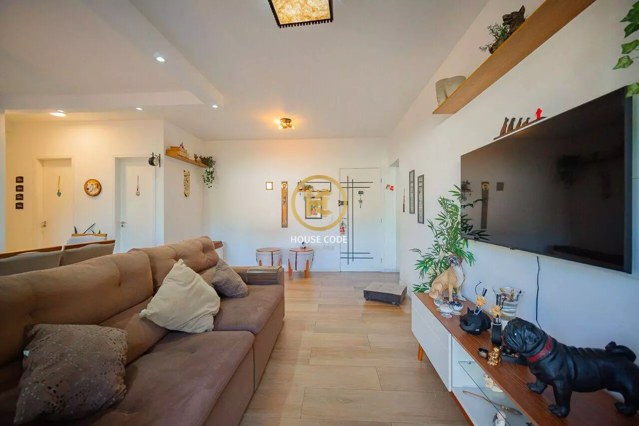 Apartamento Chácara Pavoeiro CotiaSão Paulo AP0539 5 Apartamento na Chácara Pavoeiro, em Cotia, com 89 m², suíte, varanda gourmet com churrasqueira e condomínio completo.