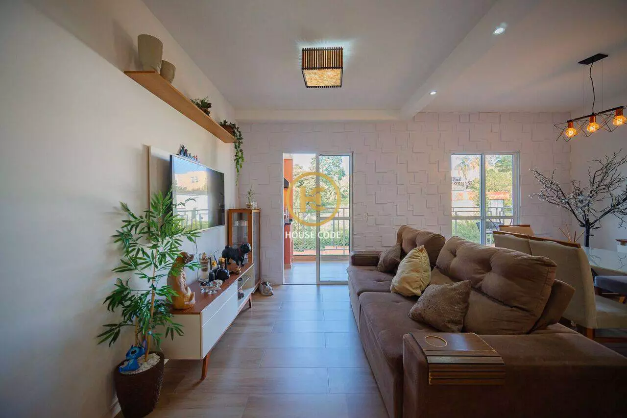 Apartamento Chácara Pavoeiro CotiaSão Paulo AP0539 6 Apartamento na Chácara Pavoeiro, em Cotia, com 89 m², suíte, varanda gourmet com churrasqueira e condomínio completo.