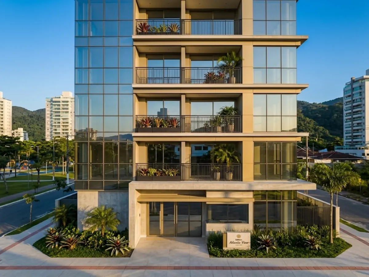 Apartamento moderno em destaque