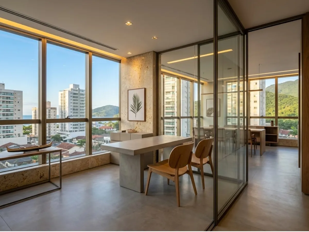 Sala comercial moderna